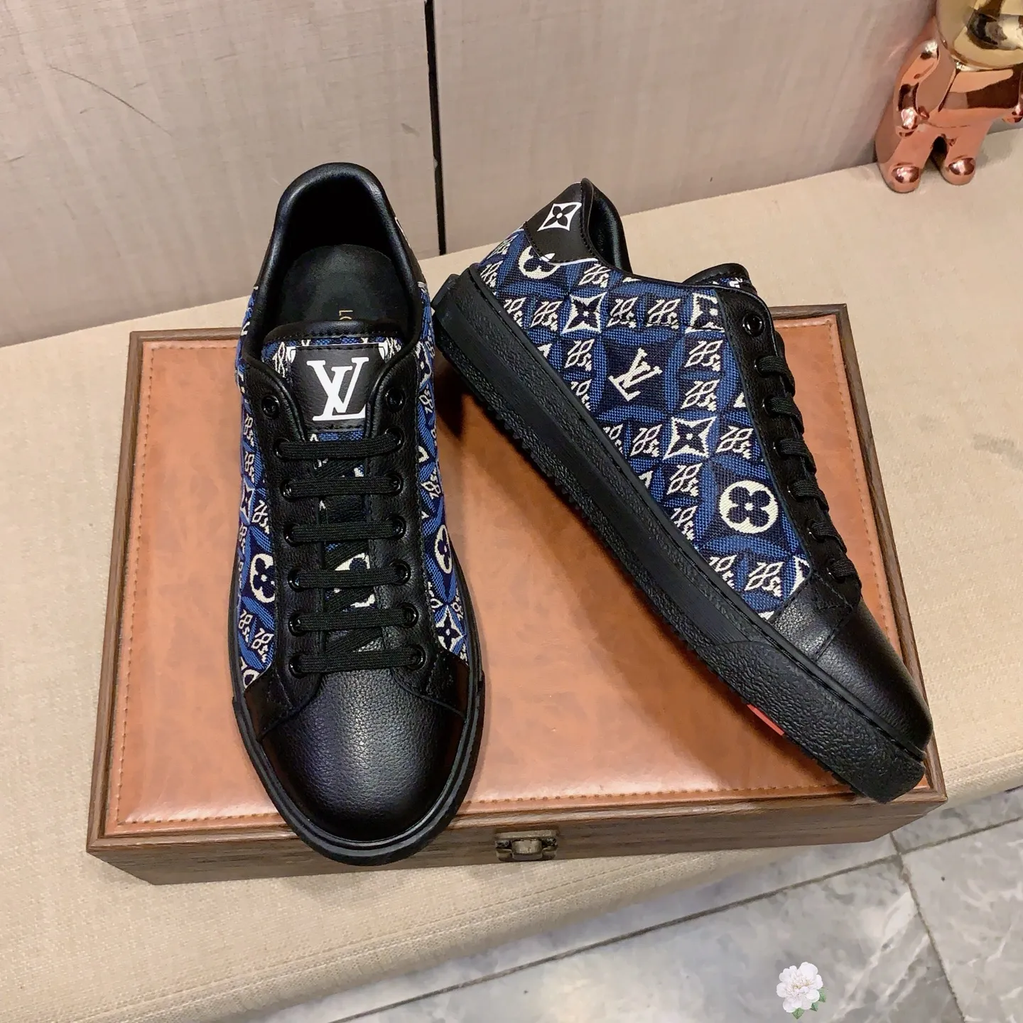 Men's Men's Shoes 💰400💰💰🎩🎩[Lightning][Lightning] "Lv*" Latest•hot style casual shoes, top brand [Seduce] luxury~purchase, top~quality. [Strong] The upper is made of imported breathable fabric with cowhide material ➕ breathable sheepskin feet (•) and fine workmanship. Original stylish and stylish soft rubber wear-resistant and non-slip outsole, light and comfortable on the feet, the real thing looks better when photographed, 0128: code: 38-44, 2️⃣ colors selected